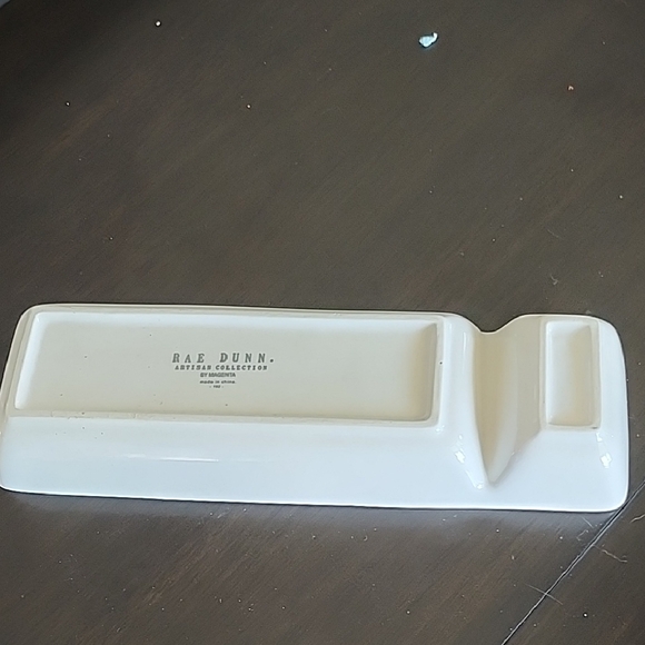 Rae Dunn White Brushes Holder - Picture 2 of 2